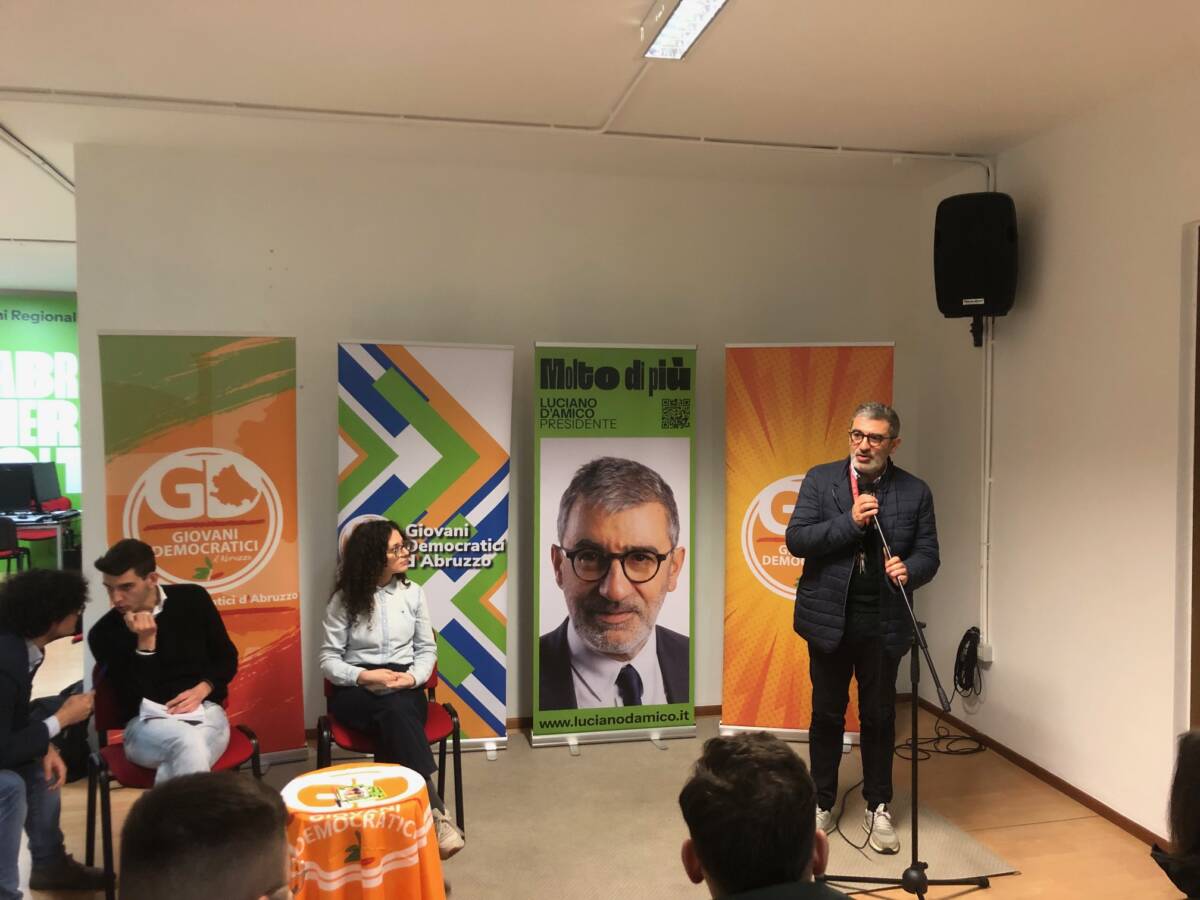 REGIONALI: D’AMICO AL CONGRESSO GIOVANI DEMOCRATICI, “ECCO I PROGETTI PER RIAPPROPRIARCI DEL FUTURO”