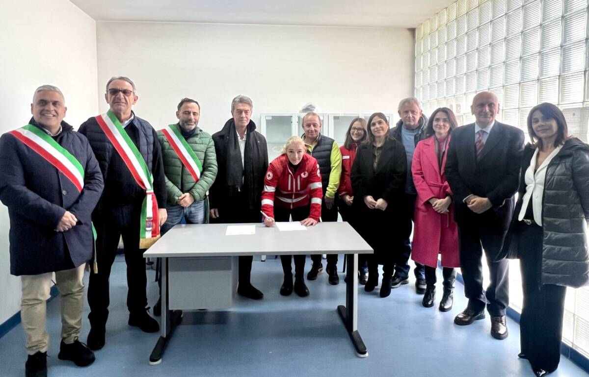 ASL’AQUILA: LOCALI DISTRETTO DI GIOIA DEI MARSI CONCESSI A TITOLO GRATUITO A CROCE ROSSA E AVIS