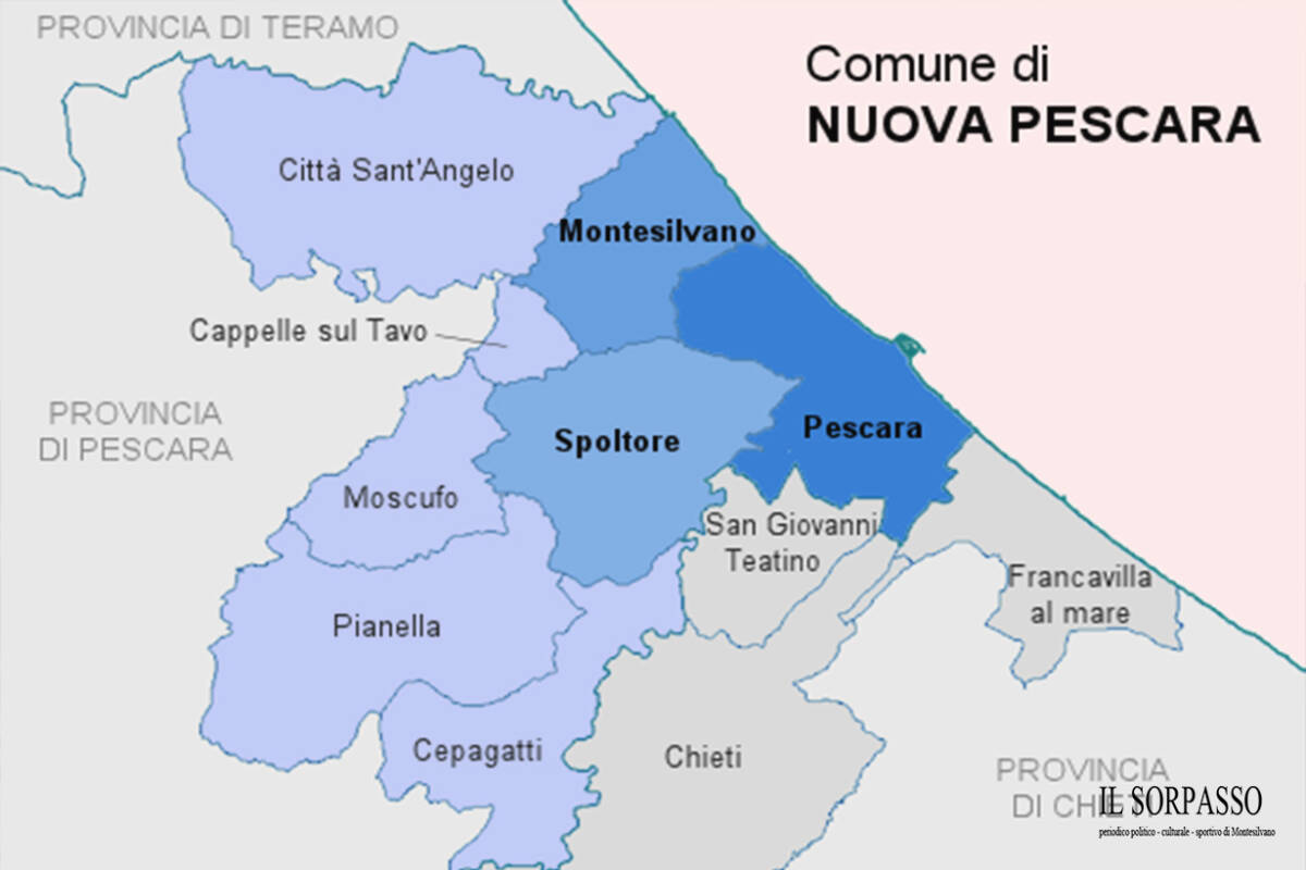NUOVA PESCARA: ENTRO IL 31 GENNAIO ACCORPAMENTO DI 5 FUNZIONI, SOSPIRI, “RISPETTATO CRONOPROGRAMMA”