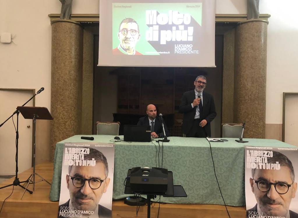 REGIONALI, D’AMICO A LANCIANO: “SANITA’ ABRUZZESE MODELLO DI INEFFICIENZA”