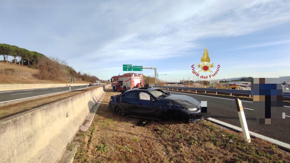 TRAGICO INCIDENTE STRADALE SULLA A25: AUTO SI RIBALTA, MUORE 34ENNE