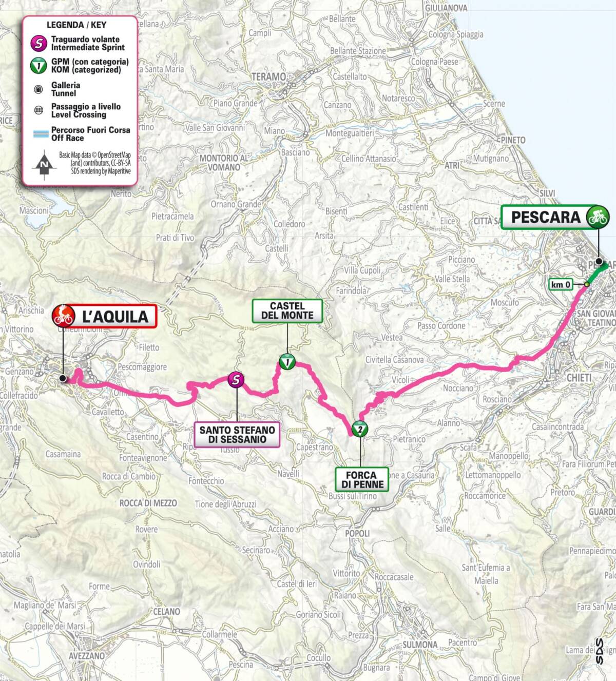 GIRO D’ITALIA WOMEN, BIONDI E COLONNA: “NUOVA VETRINA PER L’AQUILA”