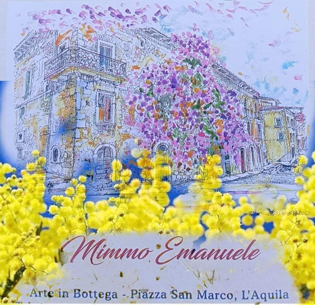 L’AQUILA: “L’URLO SILENZIOSO” NELLA BOTTEGA D’ARTE DI MIMMO EMANUELE
