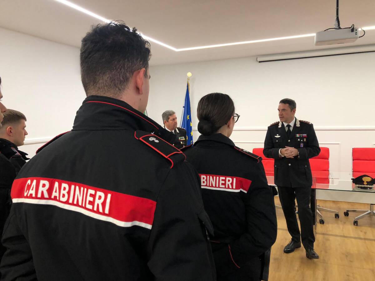 SICUREZZA: NUOVO PERSONALE, 17 CARABINIERI PER CINQUE COMPAGNIE DELL’AQUILANO