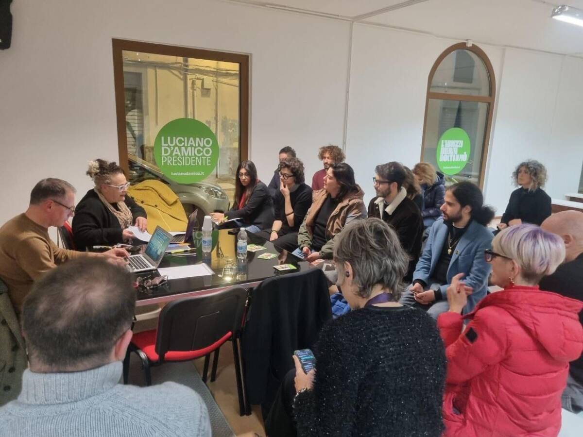 ELEZIONI REGIONALI: PRIMI INCONTRI CON ASSOCIAZIONI E MOVIMENTI. D’AMICO, “ENTUSIASMO E STIMOLI”