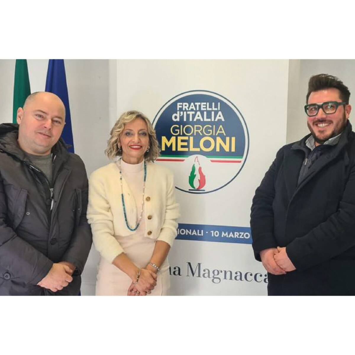 ELEZIONI REGIONALI: MAGNACCA (FDI): “MASSIMO IMPEGNO PER IL VASTESE E L’INTERA PROVINCIA”