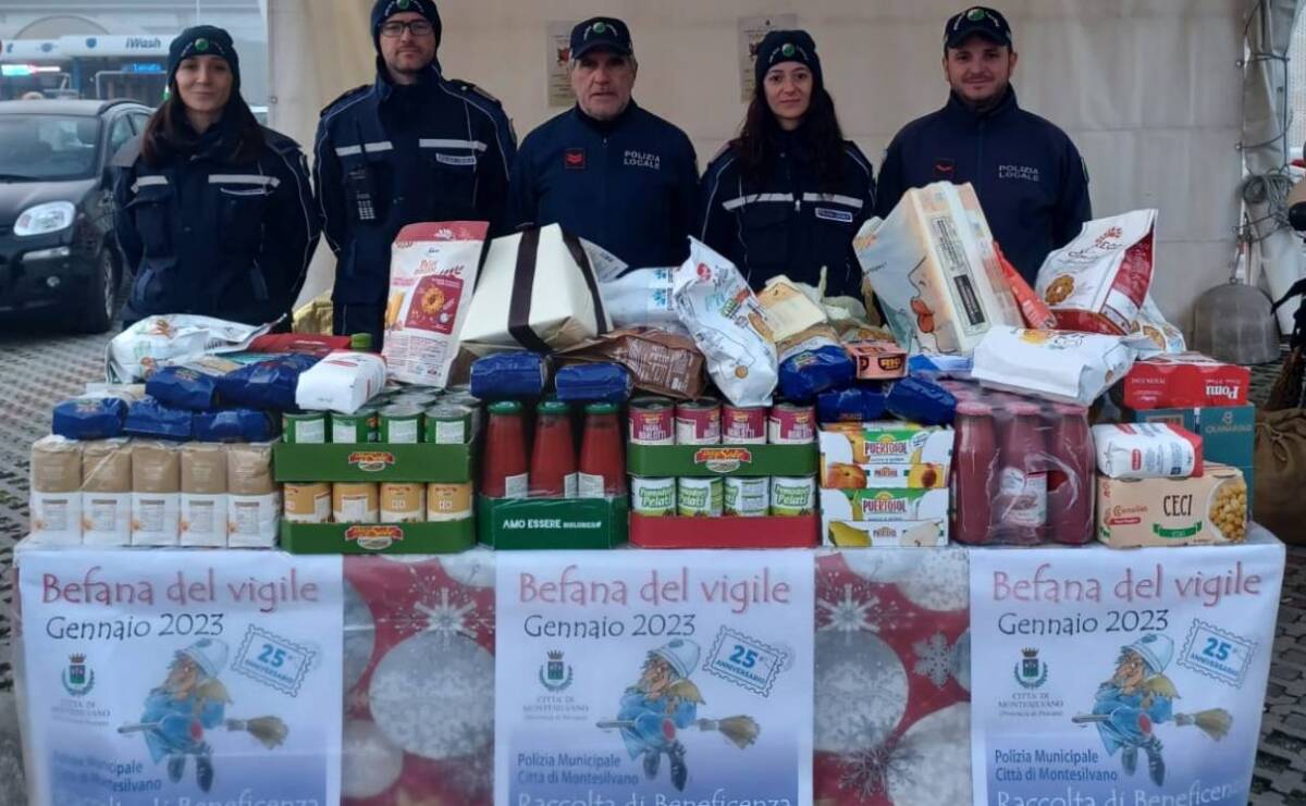 MONTESILVANO: BEFANA DEL VIGILE E TROFEO SAN SEBASTIANO UNITI PER LA SOLIDARIETA’