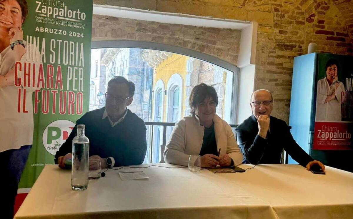 REGIONALI: ZAPPALORTO (PD) PRESENTA CANDIDATURA, “RIFERIMENTO IMPORTANTE PER LA PROVINCIA DI CHIETI”