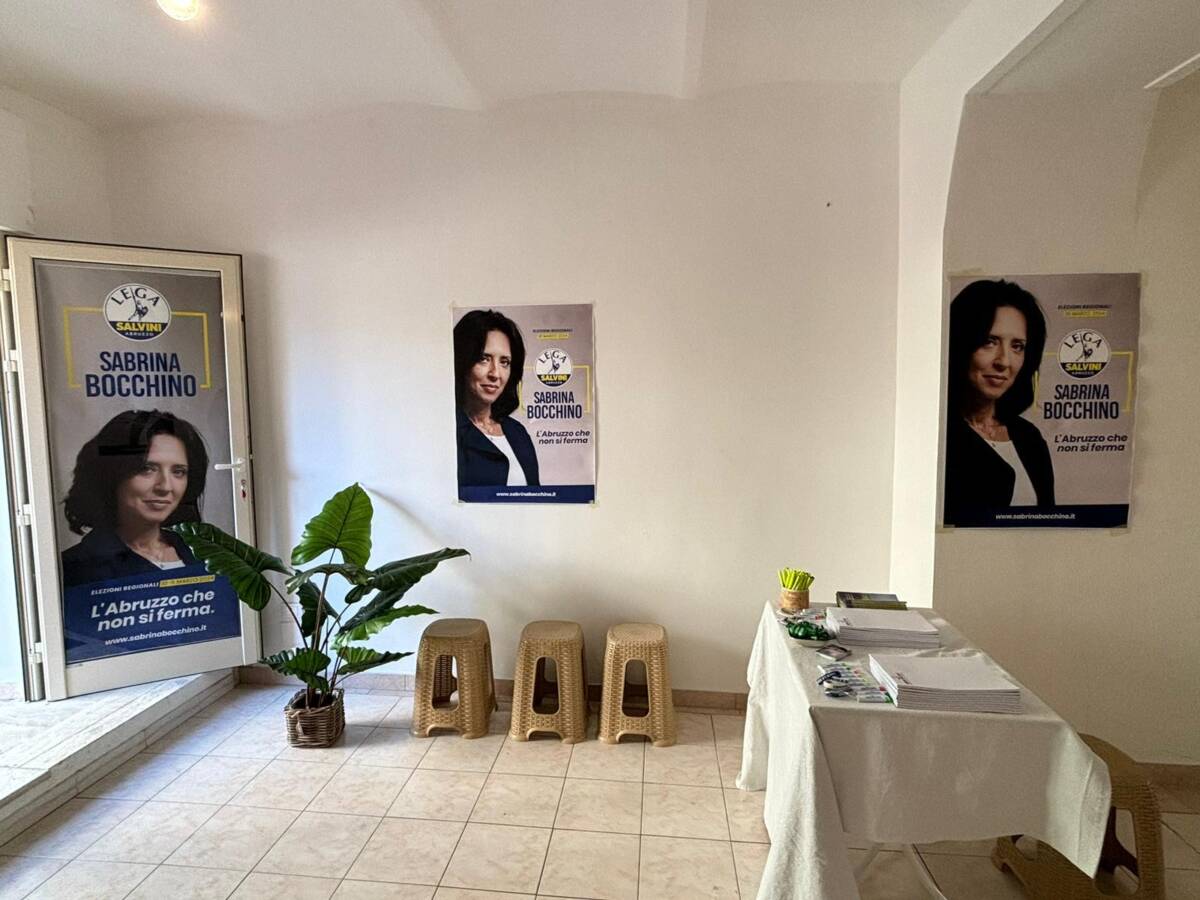 REGIONALI: A GUARDIAGRELE PRESENTAZIONE LISTA DELLA LEGA E INAUGURAZIONE COMITATO SABRINA BOCCHINO