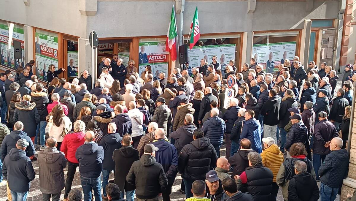 REGIONALI: FORZA ITALIA, AD ATRI L’INAUGURAZIONE DEL COMITATO ELETTORALE DI GABRIELE ASTOLFI