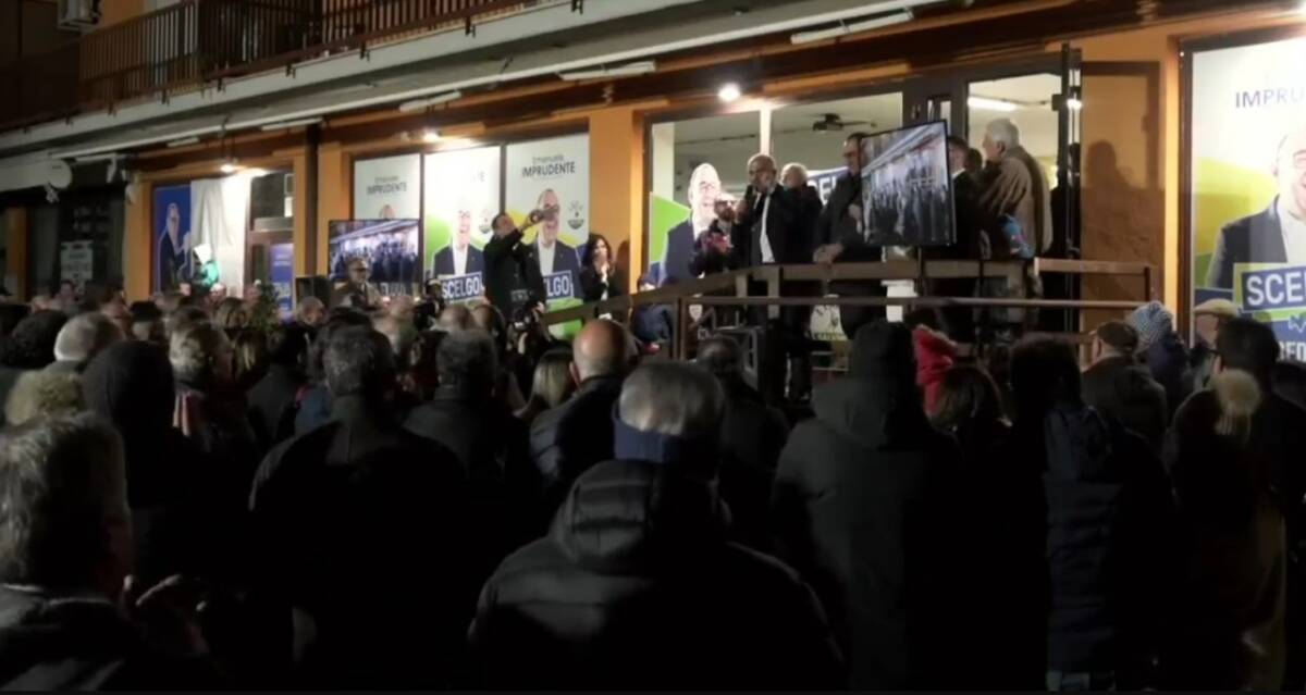 REGIONALI: EMANUELE IMPRUDENTE INAUGURA COMITATO ELETTORALE ALL’AQUILA, LA DIRETTA