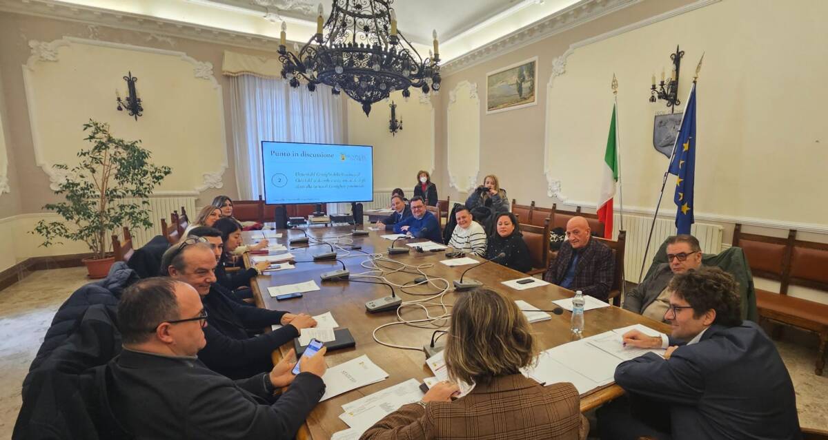 CONSIGLIO PROVINCIALE CHIETI: CONVALIDA ELETTI E DESIGNAZIONE DEI CAPIGRUPPO TIBERINI E DI FABIO