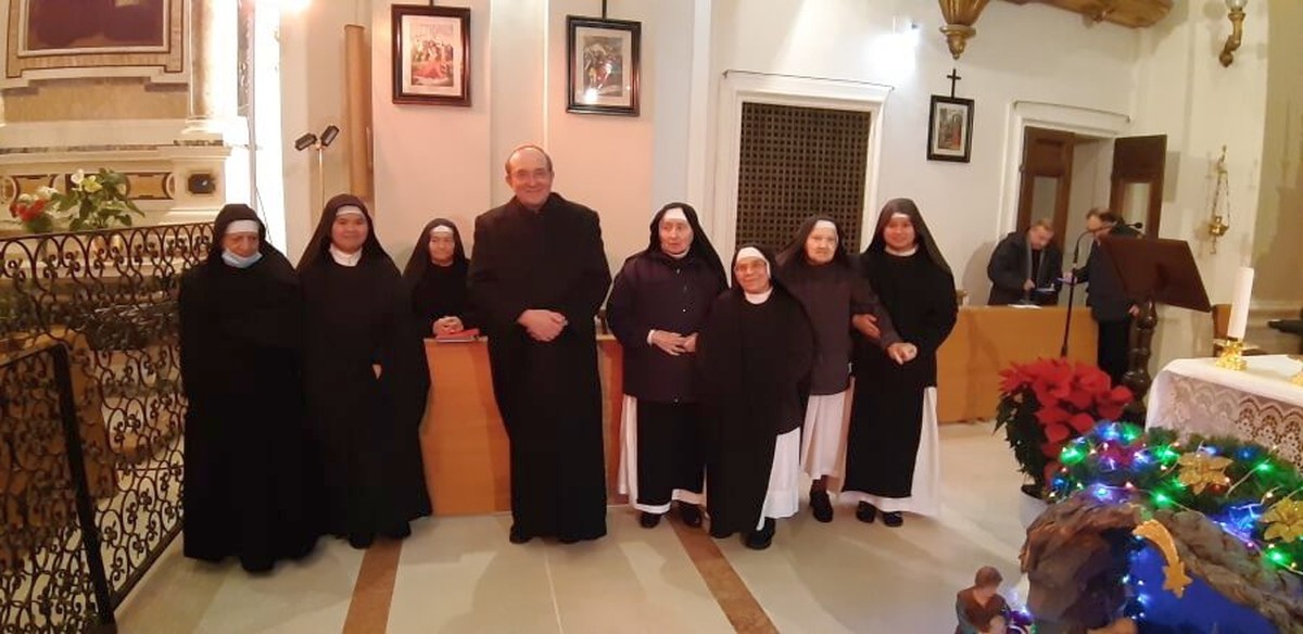 L’AQUILA: IL CARDINALE PETROCCHI AL MONASTERO DI SAN BASILIO MAGNO