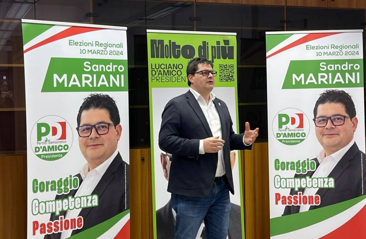 REGIONALI: MARIANI (PD), “IL NOSTRO PATTO PER L’ABRUZZO”. OGGI INCONTRO CON D’AMICO, LA DIRETTA