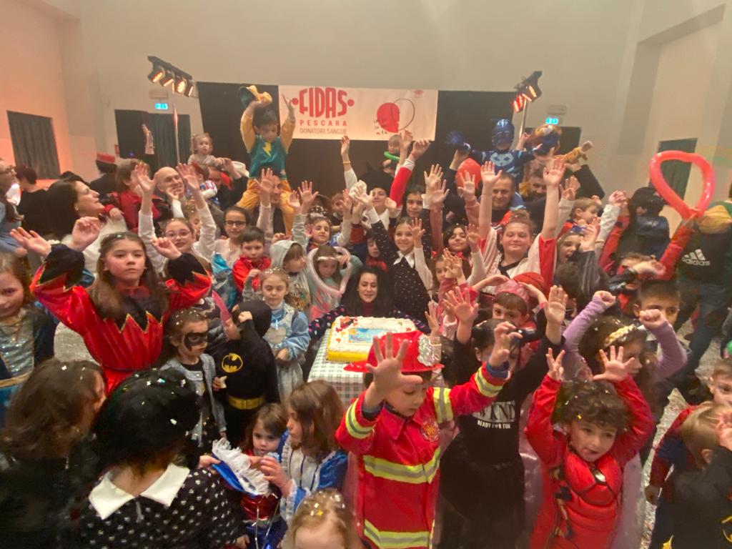 FESTA DI CARNEVALE FIDAS A PESCARA: ULTIMI GIORNI PER RITIRARE I BIGLIETTI