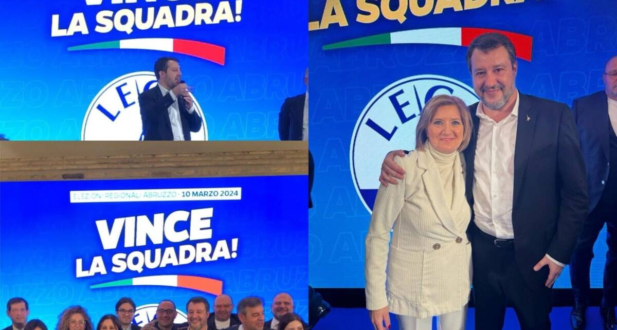 REGIONALI: MORGANTE, “SALVINI NELLA MARSICA E NEL RESTO DELLA PROVINCIA, SEGNALE DI ATTENZIONE”