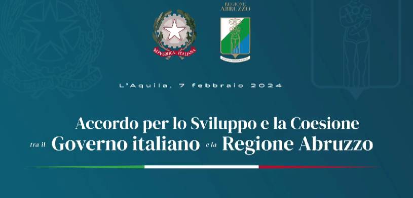 REGIONALI: MELONI A L’AQUILA PER SOTTOSCRIZIONE ACCORDO FONDI FSC PER ABRUZZO, LA DIRETTA