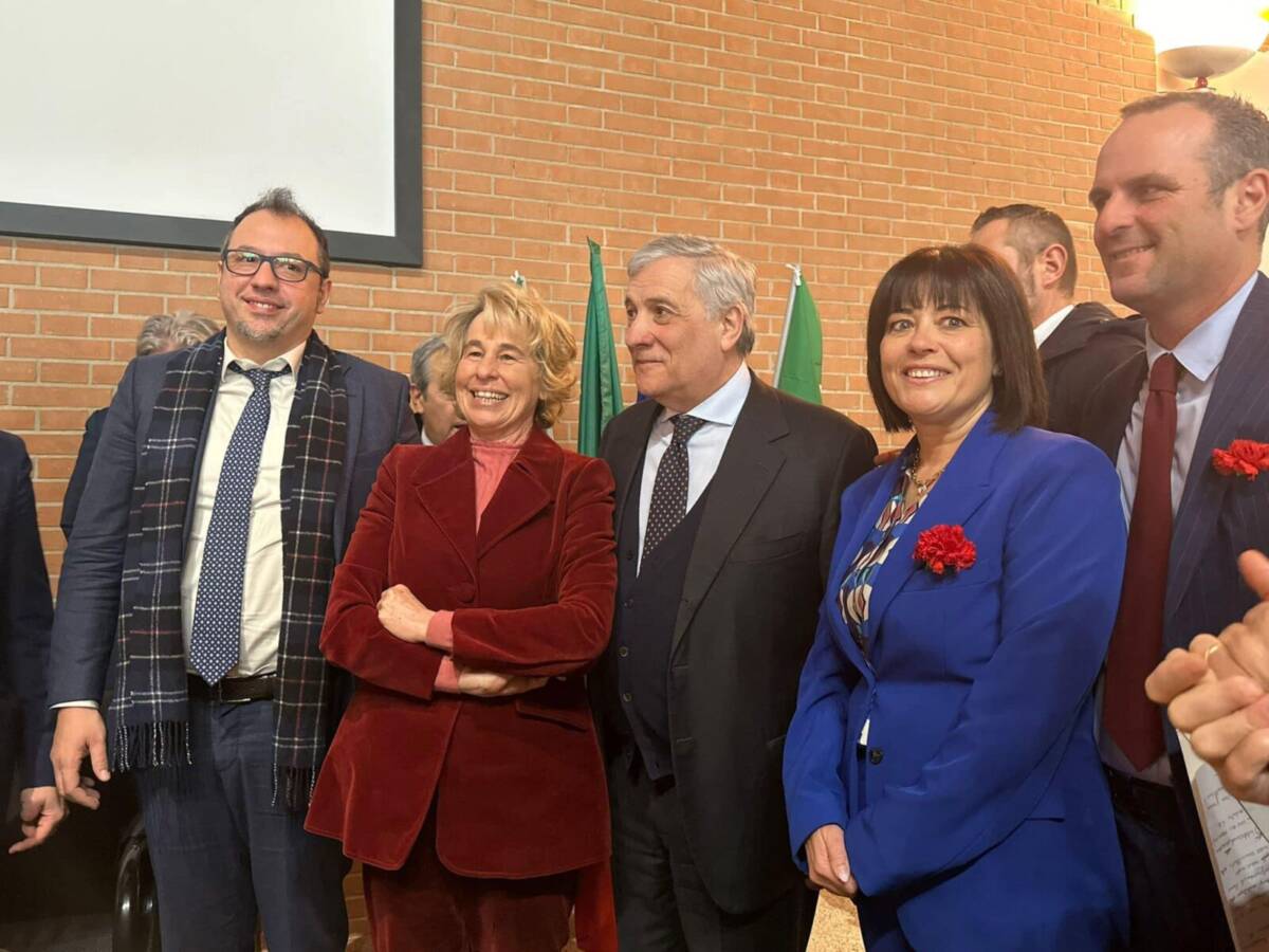 FORZA ITALIA: L’ABRUZZESE LUISA TAGLIERI A MILANO CON STEFANIA CRAXI E ANTONIO TAJANI