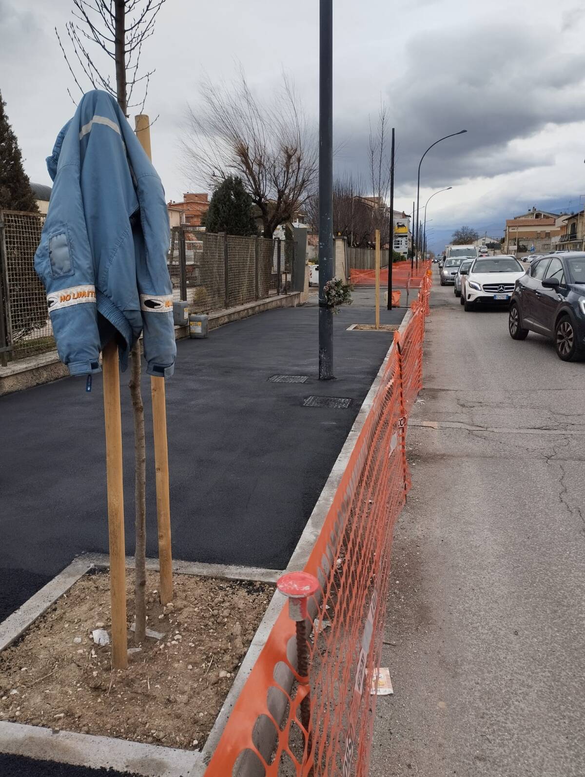 VERSO LE FASI FINALI LA RISTRUTTURAZIONE DI VIA ROMA AD AVEZZANO VOLUTA DAL COMUNE