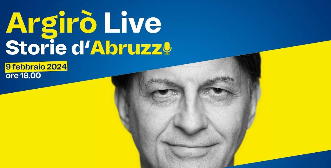 REGIONALI: OGGI EVENTO ONLINE “ARGIRO’ LIVE-STORIE D’ABRUZZO”