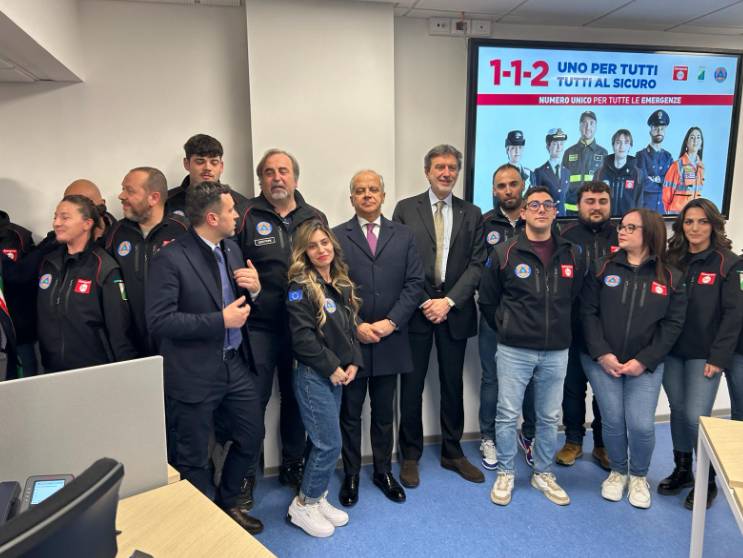 IL NUE 112 ARRIVA ANCHE IN ABRUZZO: “L’AQUILA CITTA’ MODELLO GESTIONE EMERGENZE”