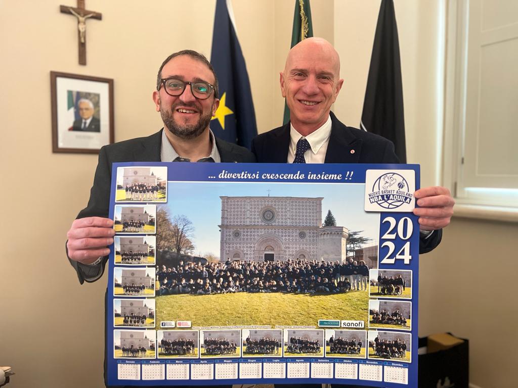 NUOVO BASKET AQUILANO: ECCO IL CALENDARIO ARTISTICO 2024