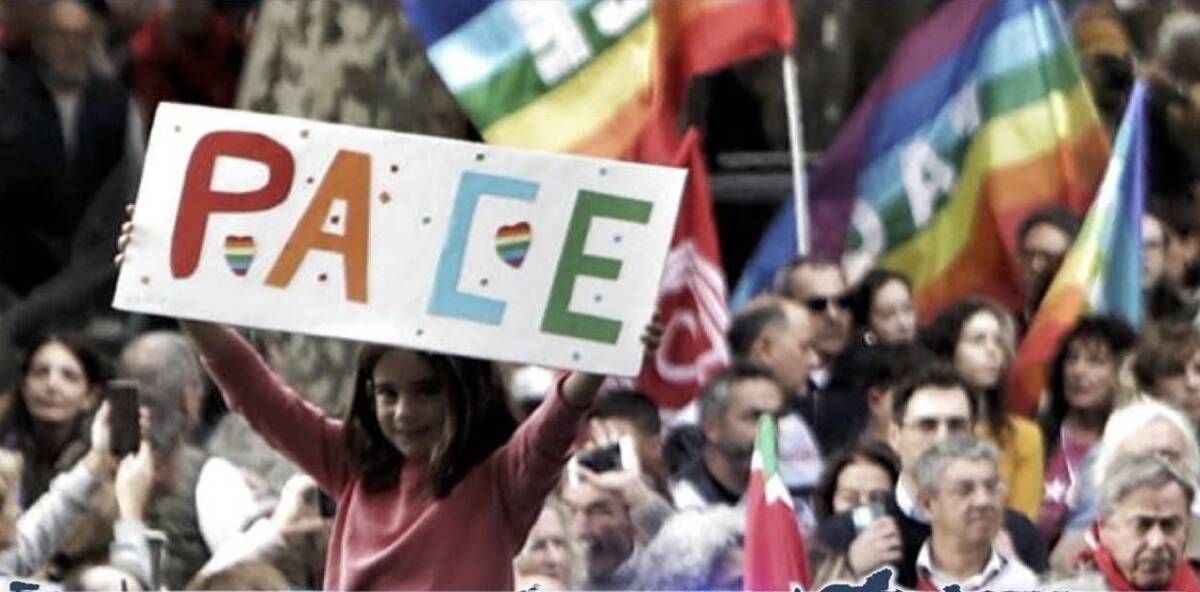 UCRAINA E PALESTINA, ALL’AQUILA MANIFESTAZIONE PER IL CESSATE IL FUOCO CON SIT-IN IN CENTRO STORICO