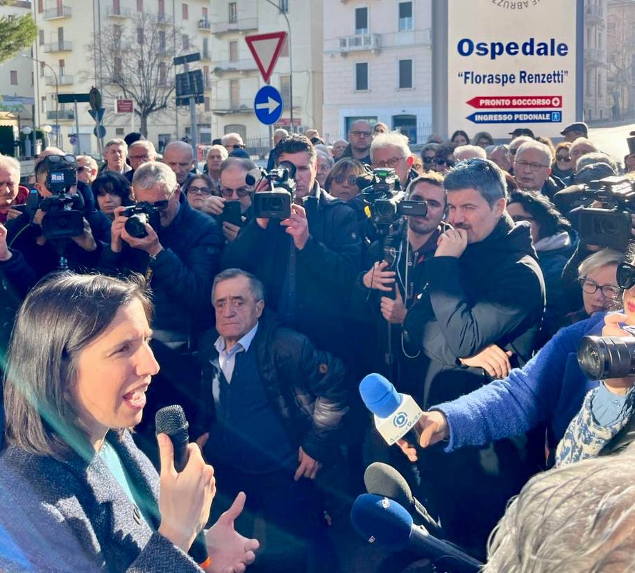 REGIONALI: SCHLEIN, “PER MARSILIO INTERESSI DEL PARTITO VENGONO PRIMA DEGLI ABRUZZESI”