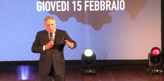 REGIONALI: TAJANI, “FORZA ITALIA IN CRESCITA, IN ABRUZZO POSSIAMO ARRIVARE AL 15%”