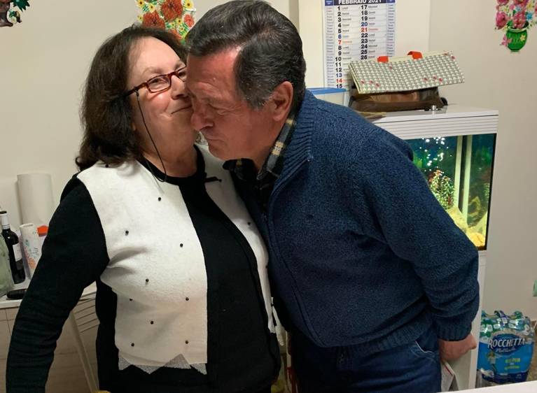 L’AQUILA: 53 ANNI DI MATRIMONIO PER GIANCARLO E GIUSEPPINA