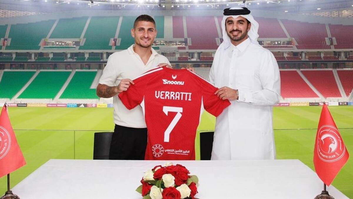 L’ABRUZZESE VERRATTI E LA VITA DORATA IN QATAR