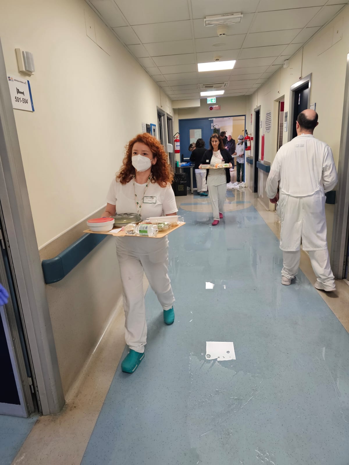 ALLAGATO REPARTO DELL’OSPEDALE DI TERAMO PER UN GUASTO A UNA MANICHETTA: GETTO D’ACQUA SU PAZIENTE