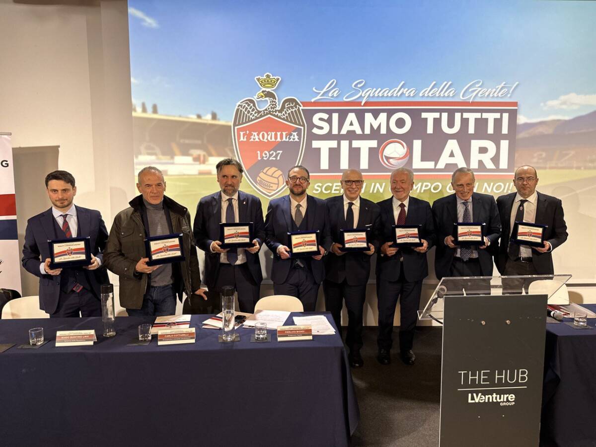 L’AQUILA 1927: PRESENTATA CAMPAGNA DI EQUITY CROWDFUNDING