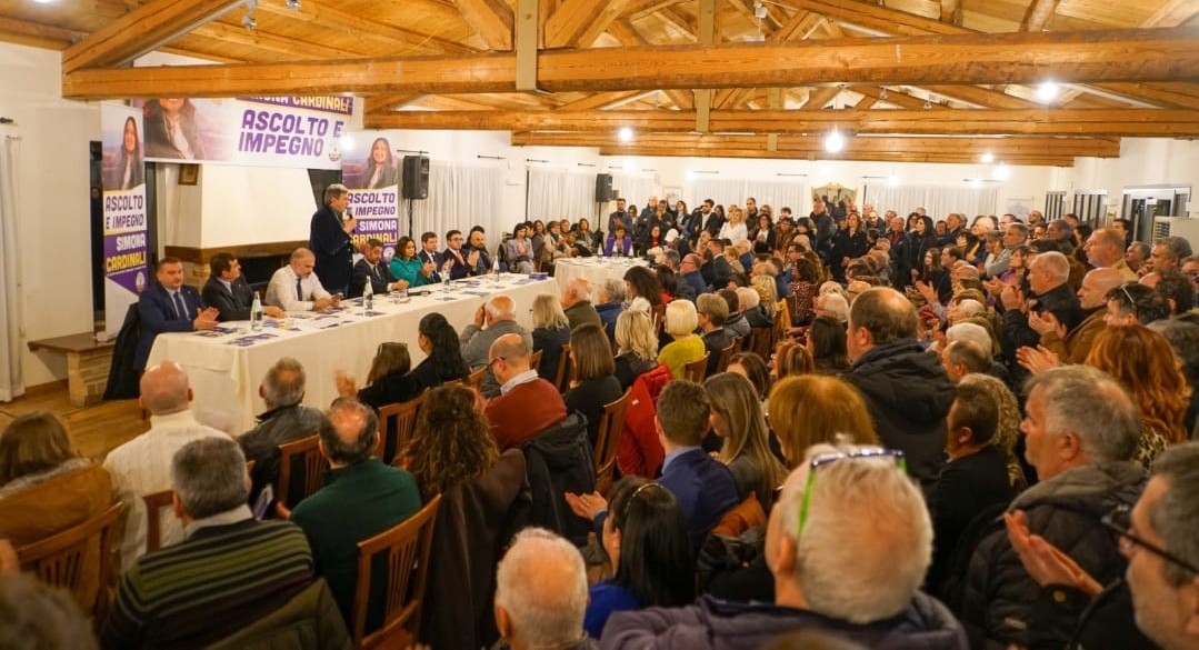 REGIONALI: OLTRE 700 PERSONE PER CARDINALI IN EVENTO A MOSCIANO SANT’ANGELO