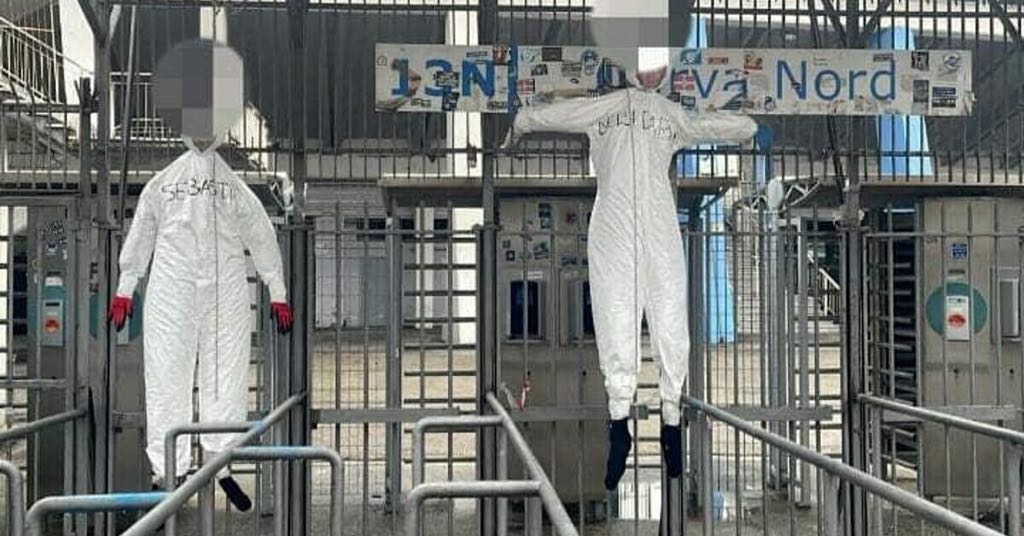 MANICHINI ALLO STADIO DI PESCARA: SALE LA CONTESTAZIONE DEI TIFOSI E LA DIGOS INDAGA