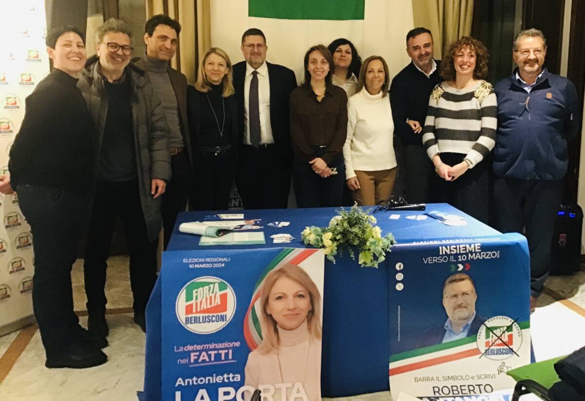 REGIONALI: FORZA ITALIA, LA PORTA E SANTANGELO A PRATOLA PELIGNA E CASTEL DI SANGRO
