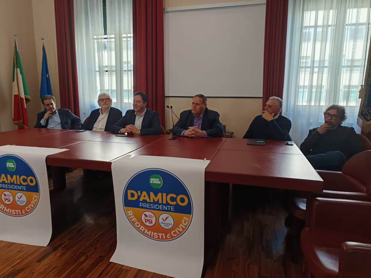 REGIONALI: RIFORMISTI E CIVICI, “COSTRUITO IL ‘CAMPO D’AMICO’, PROGETTO VA AVANTI ALLE COMUNALI”