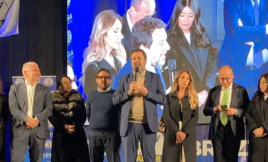 REGIONALI: SALVINI, “ABRUZZO PIU’ FORTE CON LEGA AL GOVERNO”