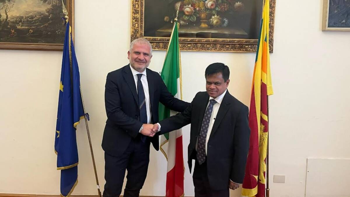 AGRICOLTURA: D’ERAMO INCONTRA MINISTRO SRI LANKA, “POSSIAMO RAFFORZARE PARTNERSHIP COMMERCIALE”