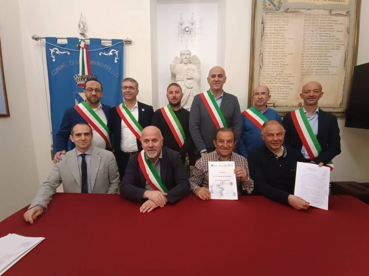 NASCE L’UNIONE DEI COMUNI “CITTA’ DELLA MAIELLA”, FIRMATO ATTO COSTITUTIVO