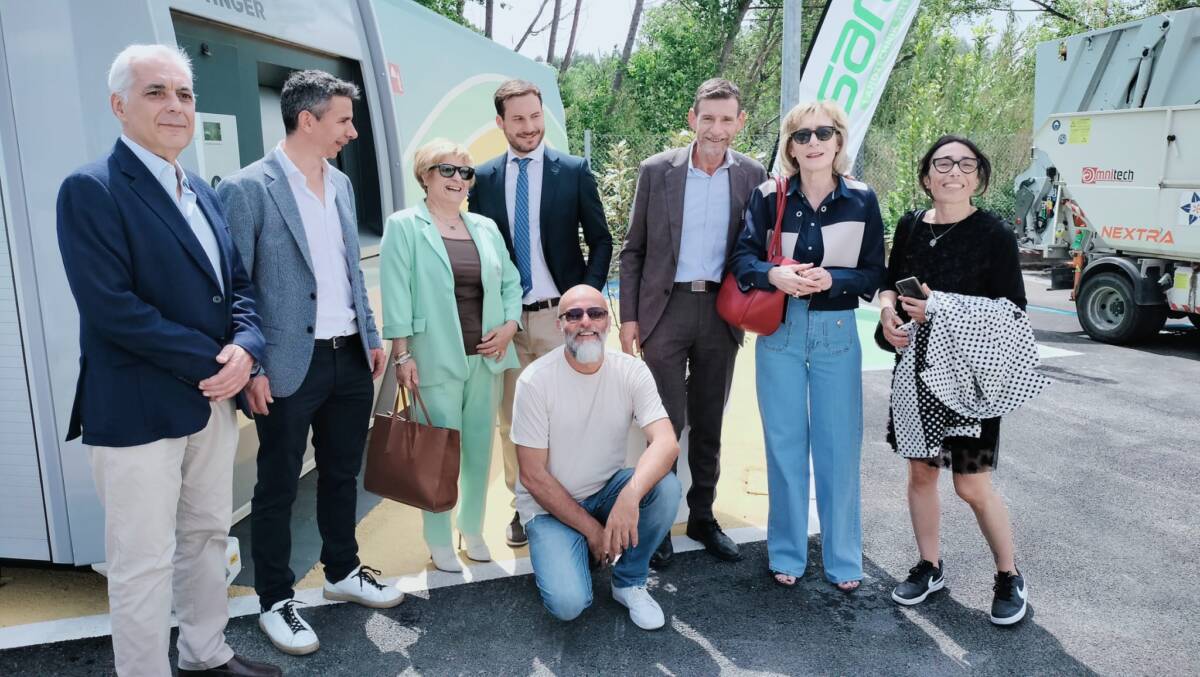 ATTIVATA IN VIA PEPE A PESCARA LA PRIMA DELLE TRE ISOLE ECOLOGICHE PER RACCOLTA DIFFERENZIATA