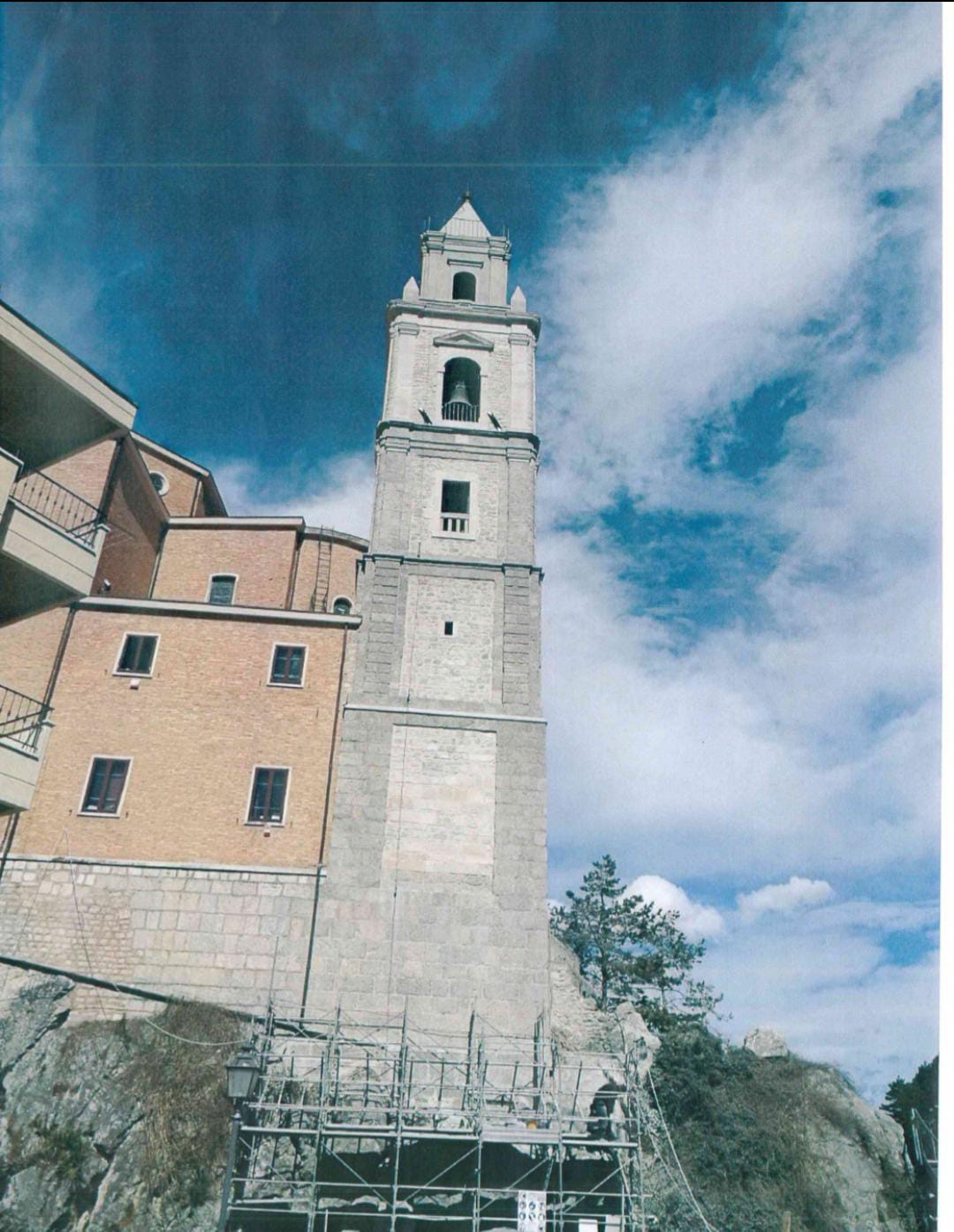 RESTAURATO GRAZIE ALL’8 PER MILLE IL CAMPANILE DELLA CHIESA PARROCCHIALE DI PALENA