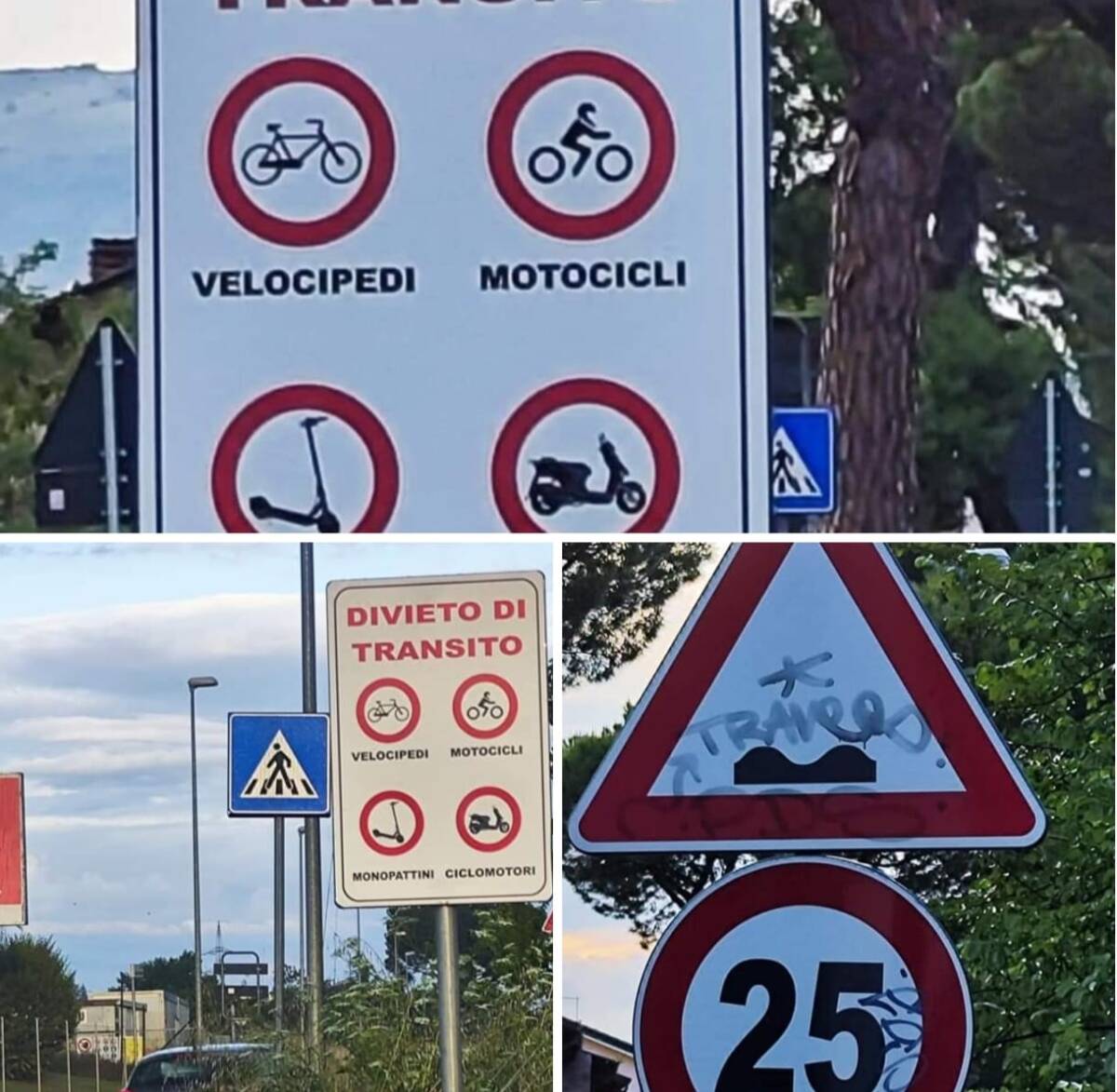 L’AQUILA: STOP SU TRATTO STATALE 80 A BICI, MONOPATTINI E MOTO, I RESIDENTI, “COME TORNIAMO A CASA”?