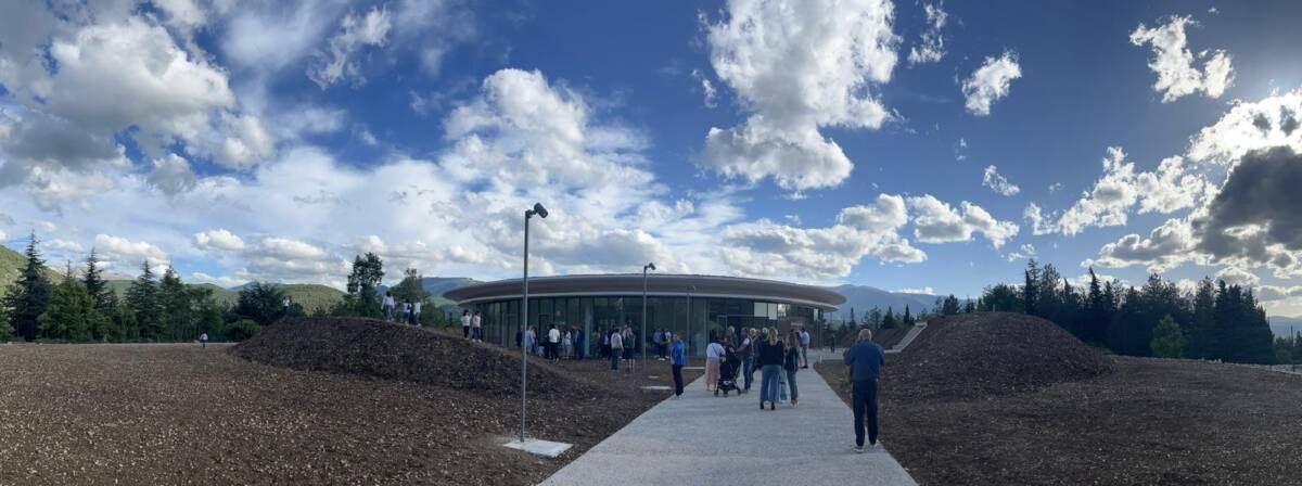 A PACENTRO INAUGURATA LA SCUOLA DEI DESIDERI, A FIRMA DI CUCINELLA E CON PROGETTAZIONE PARTECIPATA