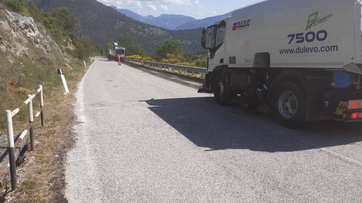 AVVIATI DALLA PROVINCIA LAVORI NELLE STRADE A GORIANO SICOLI, RAIANO, ROCCA DI MEZZO, CASTEL DI IERI