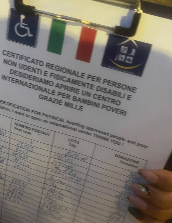 L’AQUILA: L’APPELLO,  “NON DATE SOLDI A DUE RAGAZZE BIONDE CHE GIRANO CON FALSE CERTIFICAZIONI”