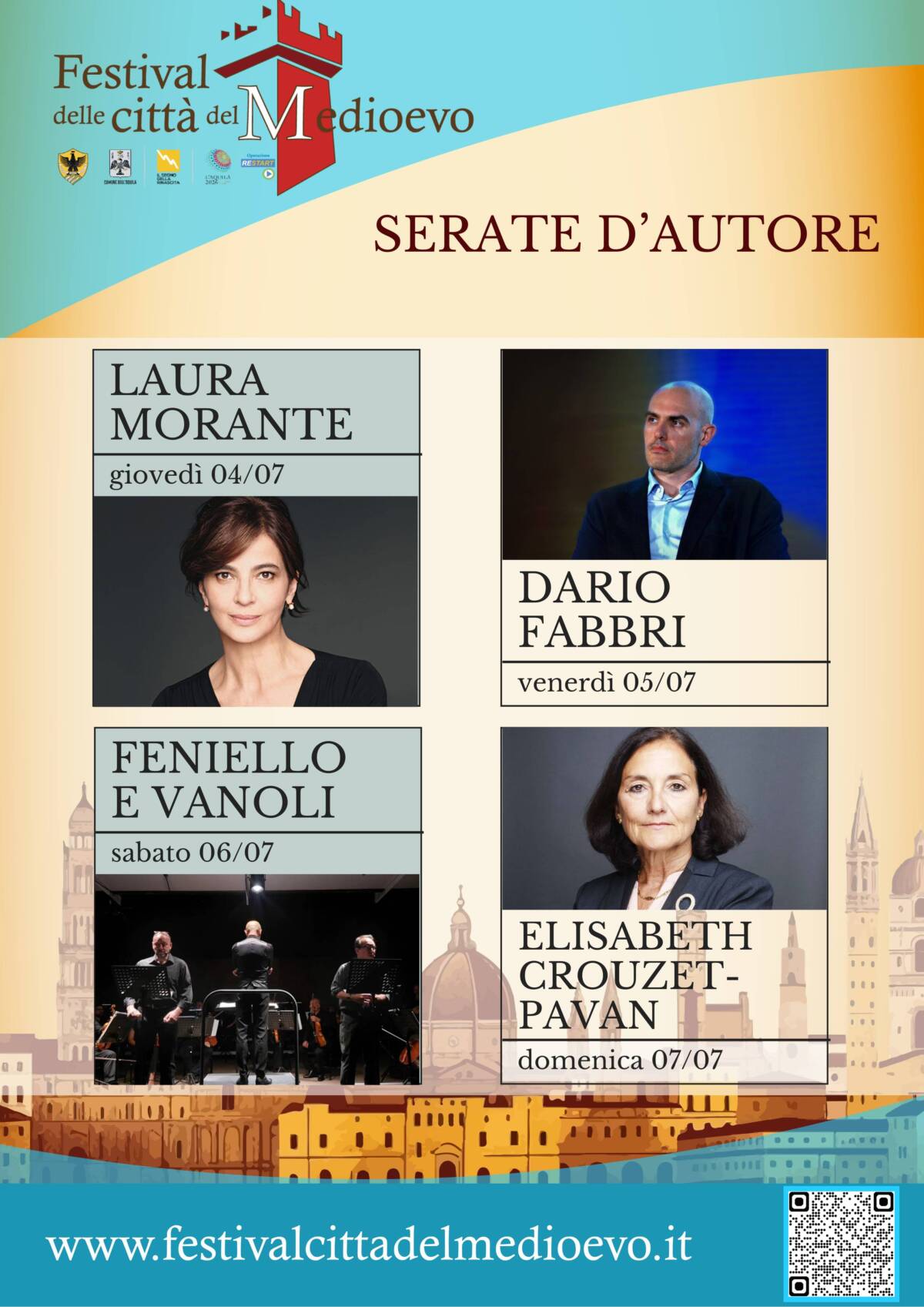 FESTIVAL DELLE CITTA’ DEL MEDIOEVO ALL’AQUILA: L’EVENTO CULTURALE DAL 4 AL 7 LUGLIO