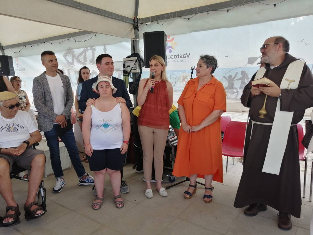 RIATTIVATO CON UNA CERIMONIA PROMOSSA DAL COMUNE IL “LIDO INSIEME” A VASTO MARINA