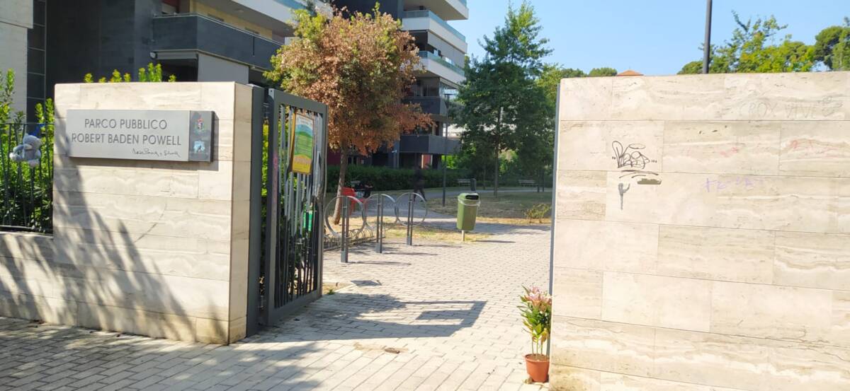 OMICIDIO LUCIANI: A PESCARA IL PARCO BADEN POWELL RIAPRE AL PUBBLICO, DIVENTERA’ AREA SPORTIVA