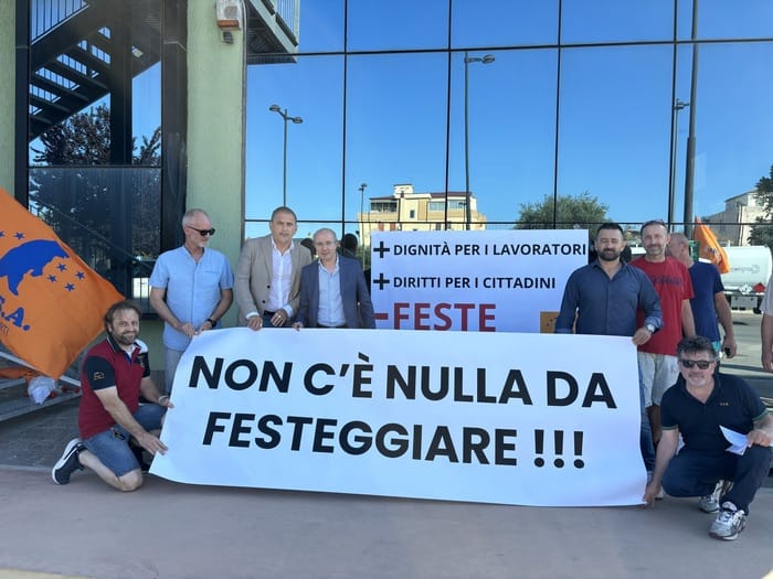 BILANCIO TUA: SIT-IN SINDACATO ORSA, “NULLA DA FESTEGGIARE, NESSUN CENNO AI GRAVI PROBLEMI”